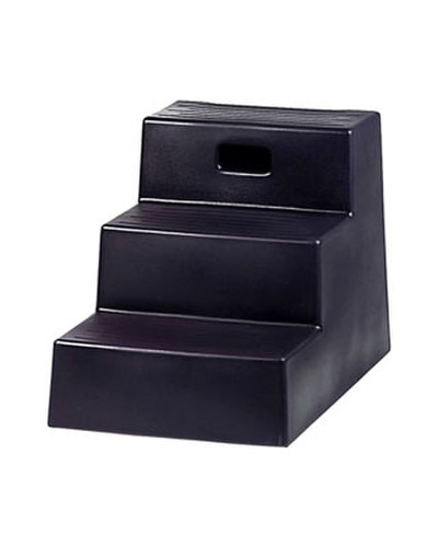 High Country Plastics Three Step Mounting Block - Black