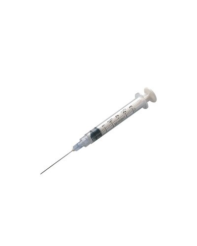 3cc Luer Lock with 22x1 Needle