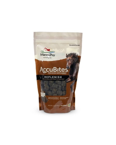 Manna Pro AccuBites Replenish electrolyte supplement for horses