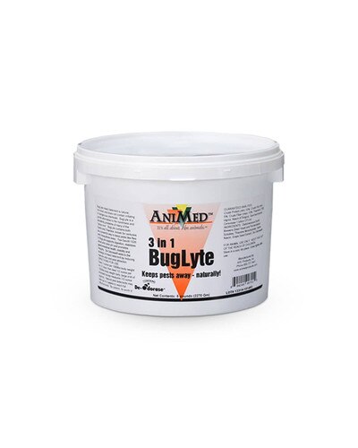 Animed 3-in-1 Buglyte feed-through fly supplement for horses 5 lbs