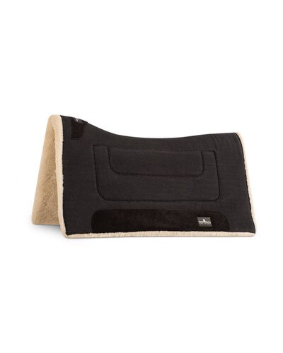 Classic Equine Performance Trainer 3/4in Saddle Pad Black