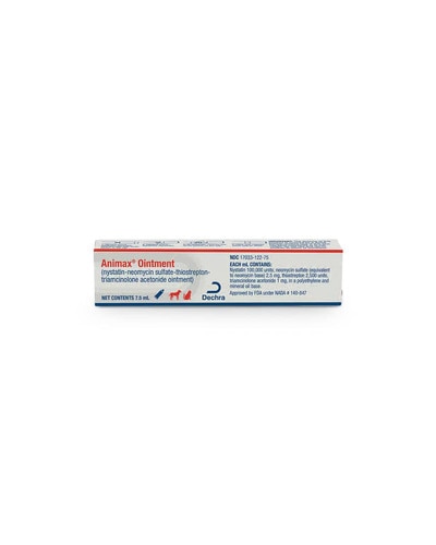Animax Ointment - Medicated topical ointment for dogs and cats 7.5 mL