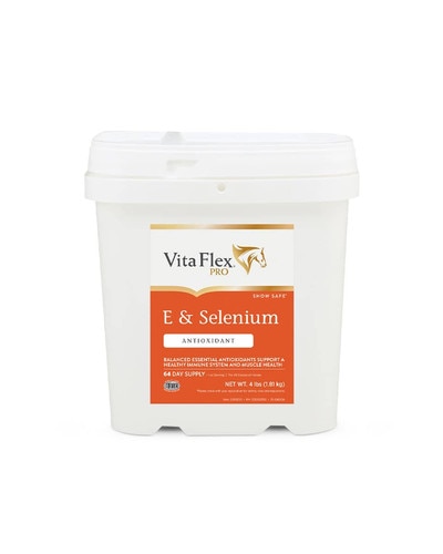 Vita-Flex E & Selenium Powder supplement for horses 4 lb