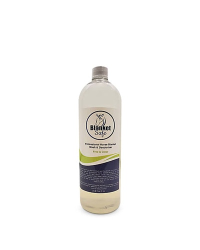 Blanket Safe Horse Blanket Wash & Deodorizer- Free & Clear