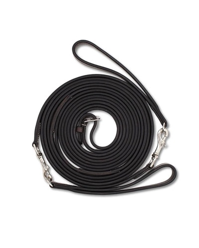 Jake Adams Equestrian Working Collection Leather Draw Reins