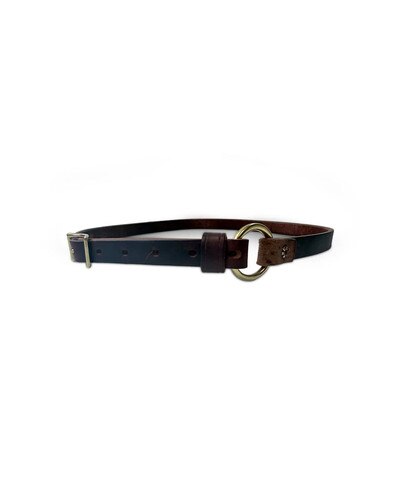Horse Cents Leather Neckstrap with Conway buckle for easy lead attachment