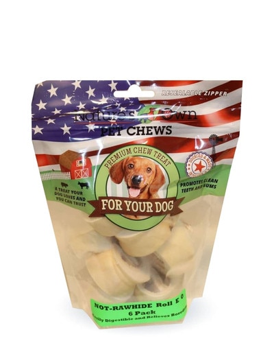 Nature's Own NOT Rawhide Roll 6 piece for dogs