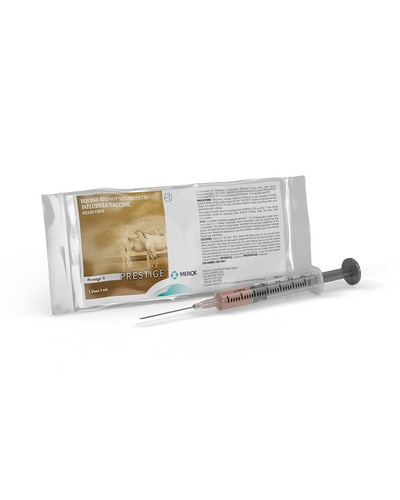 Prestige 2 with Havlogen by Merck vaccine for horses