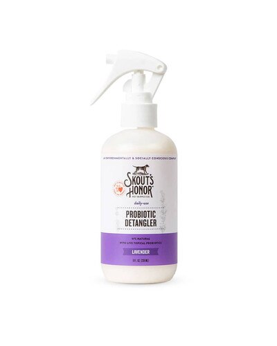 Skout's Honor Probiotic Daily-Use Detangler for cats and dogs - Lavender