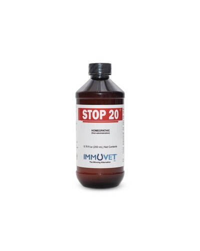 Stop 20 respiratory support for Horses - 200 ml