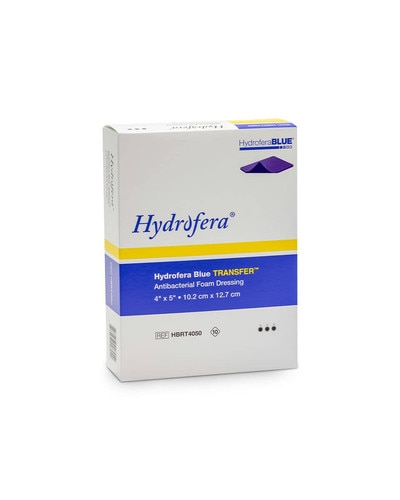 Hydrofera VetBlue PU Foam Wound Dressing 4in x 5in