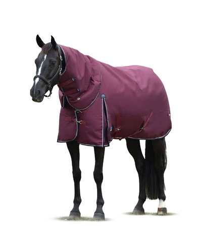WeatherBeeta Comfitec Essential Detach-a-Neck 220g Medium Burgundy/Navy